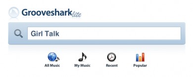 Grooveshark Lite